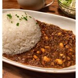 大豆入りキーマカレー